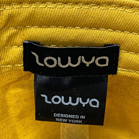 Sowya Baseball Hat Cap Yellow‎ New Adjustable NWT - Picture 8 of 9